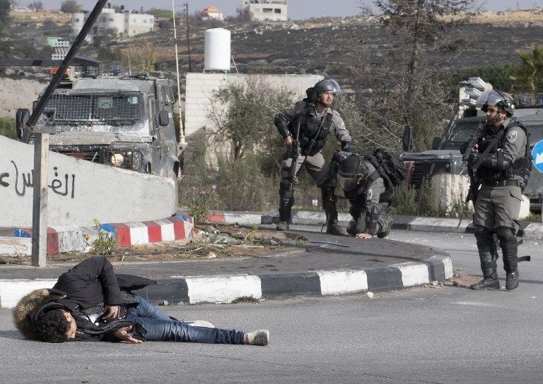 İsrail polisi Filistinli protestocuyu canlı yayında vurdu