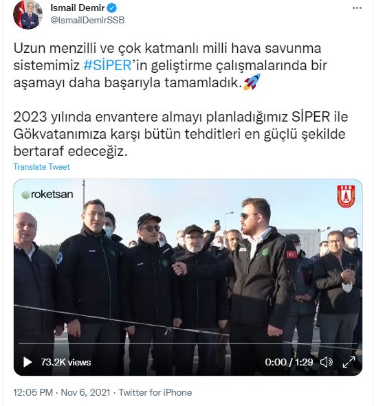 Yerli S-400 ilk kez görüntülendi: Milli hava savunma füzesi başarıyla ateşlendi