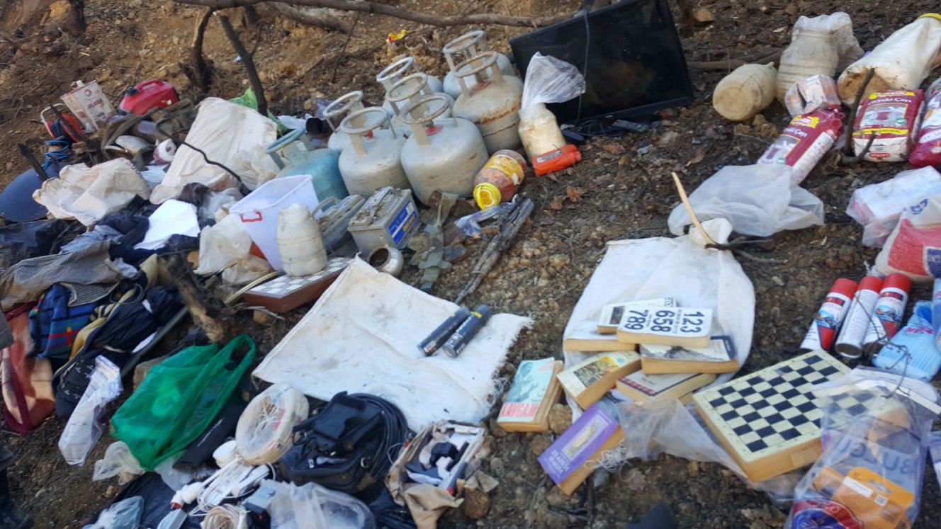 Erzincan'da öldürülen teröristin vurulma anı