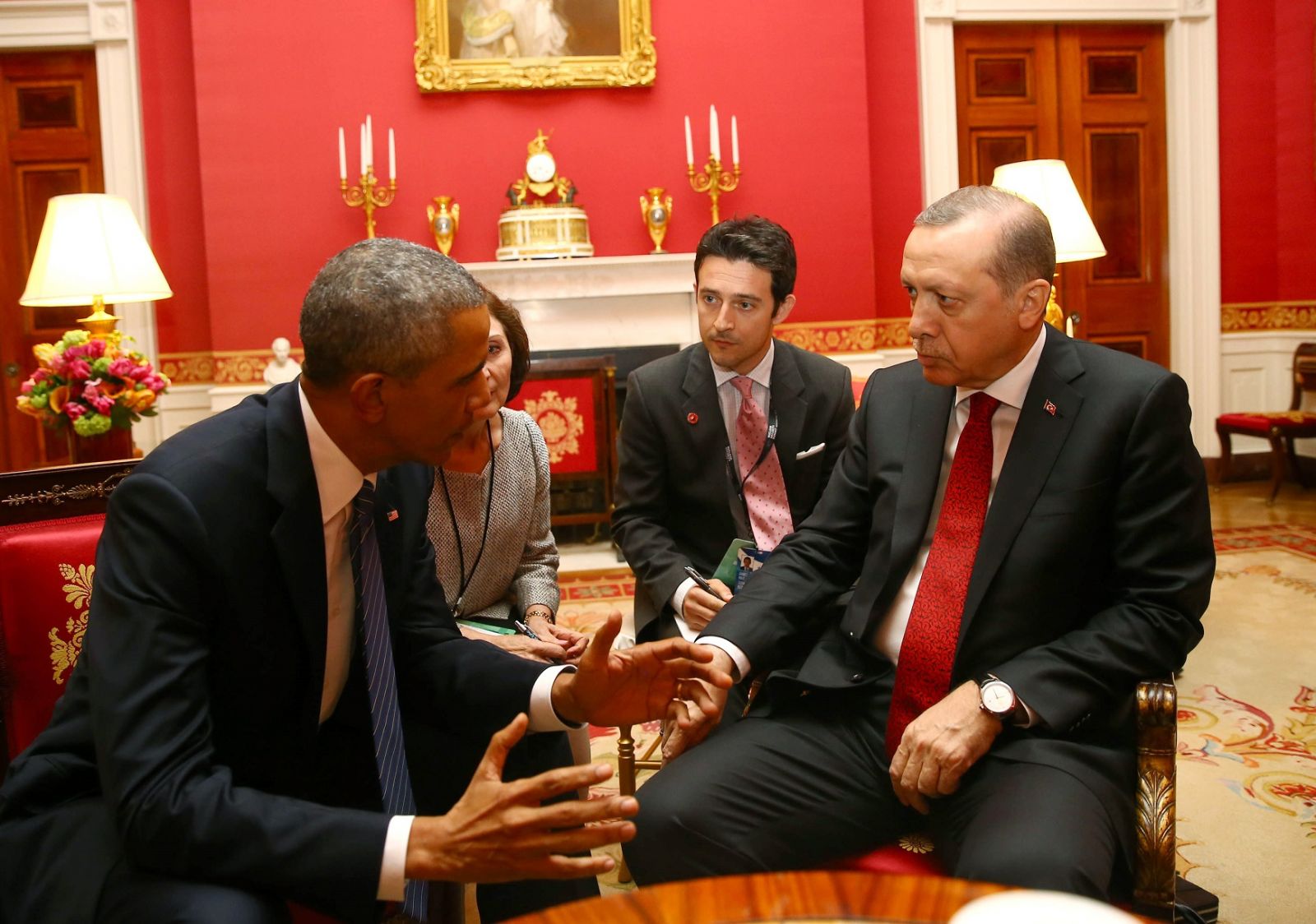 Erdoğan ve Obama'dan 50 dakikalık kritik görüşme