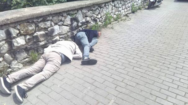 Bursa’da bonzai içen iki genç kendinden geçti