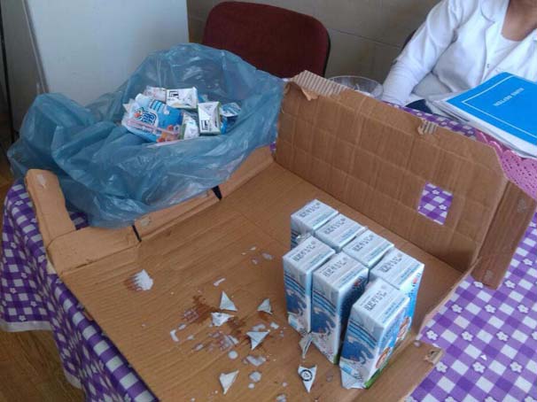 Okul sütü öğretmenlere yoğurt ve sütlaç olmuş!