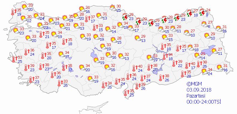 Meteoroloji'den 5 Eylül uyarısı! Sağanak yağış geliyor