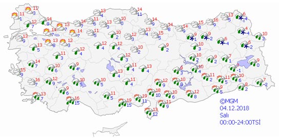 Meteoroloji'den yeni hava durumu raporu! Bu hafta hava nasıl olacak? (3-7 Aralık hava durumu)