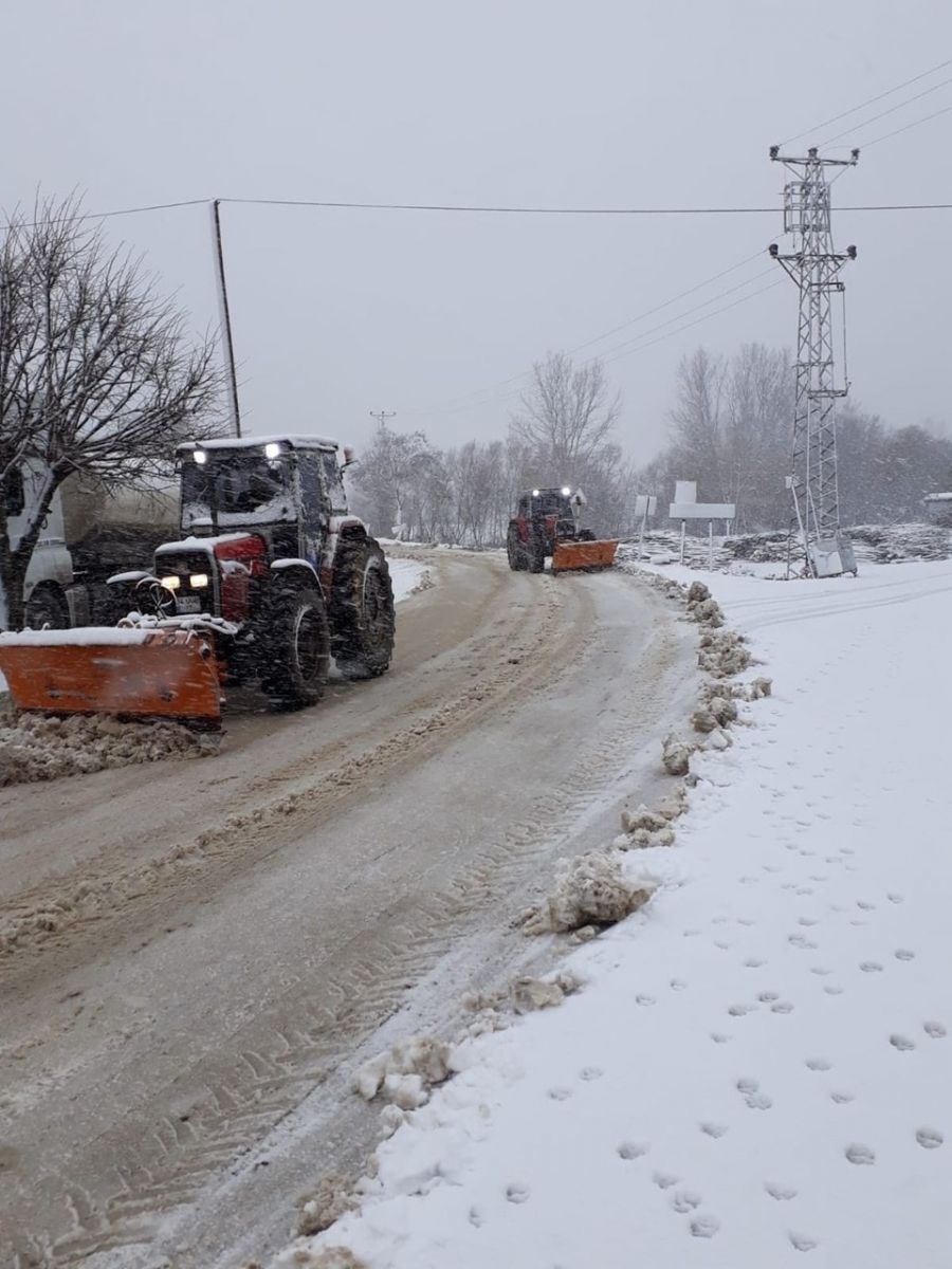 İstanbul'un iki ilçesi kar altında