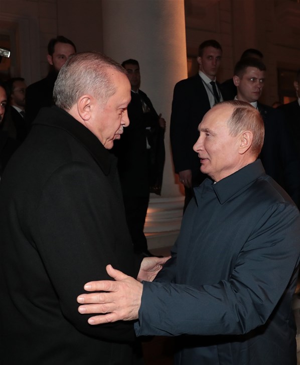 Putin, Erdoğan'ı böyle uğurladı