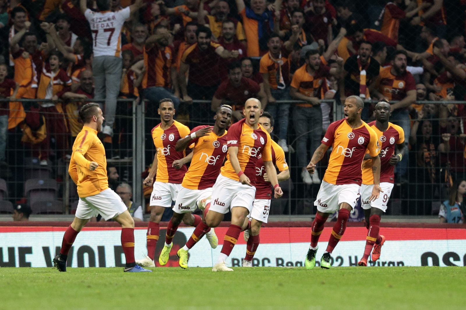 2018 - 2019 şampiyonu Galatasaray
