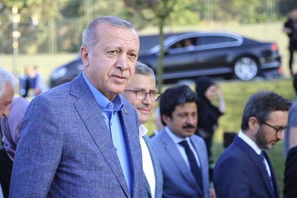 Cumhurbaşkanı Erdoğan, Nakkaştepe Millet Bahçesi'ni gezdi