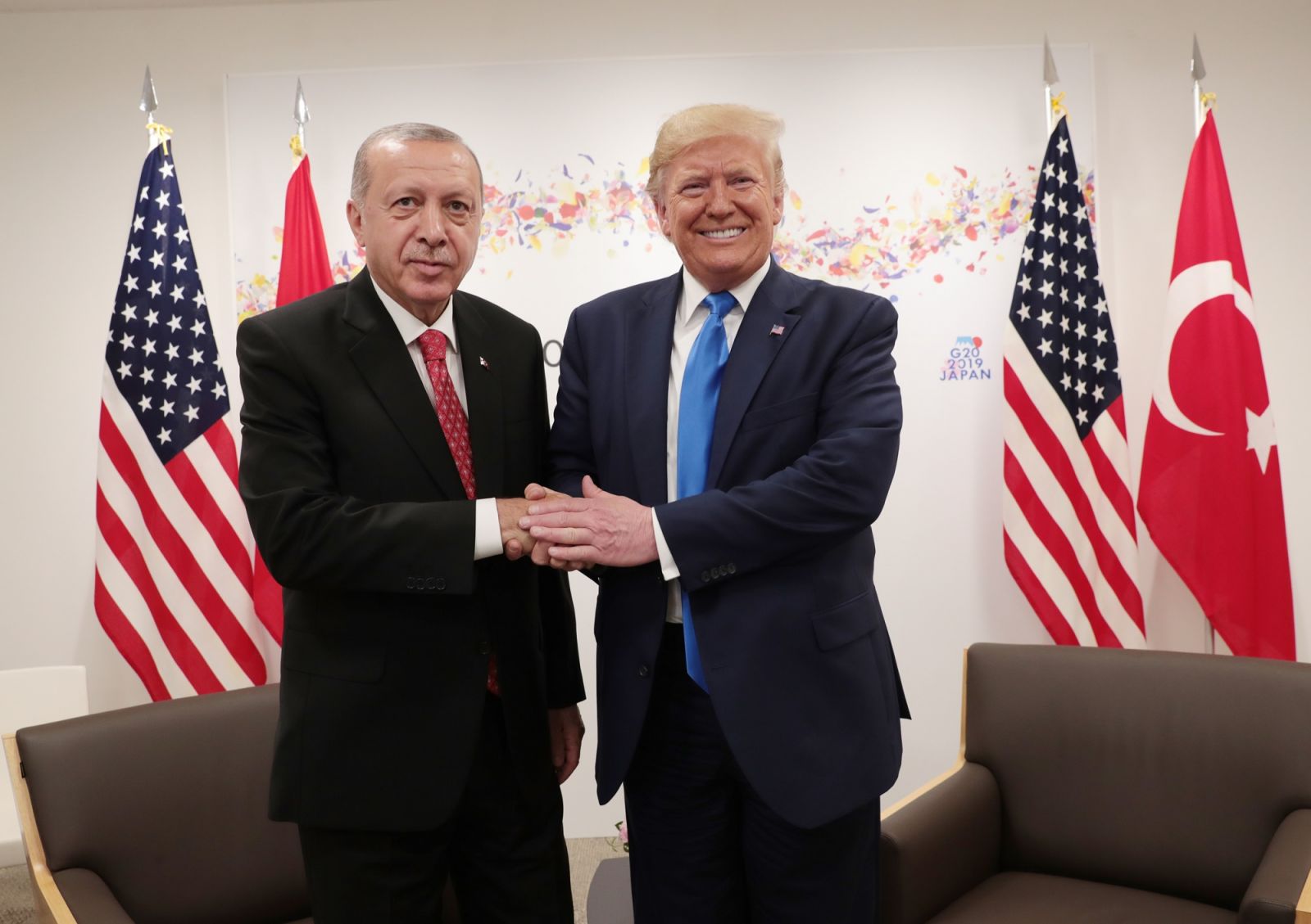 Cumhurbaşkanı Erdoğan - Trump arasında kritik görüşme