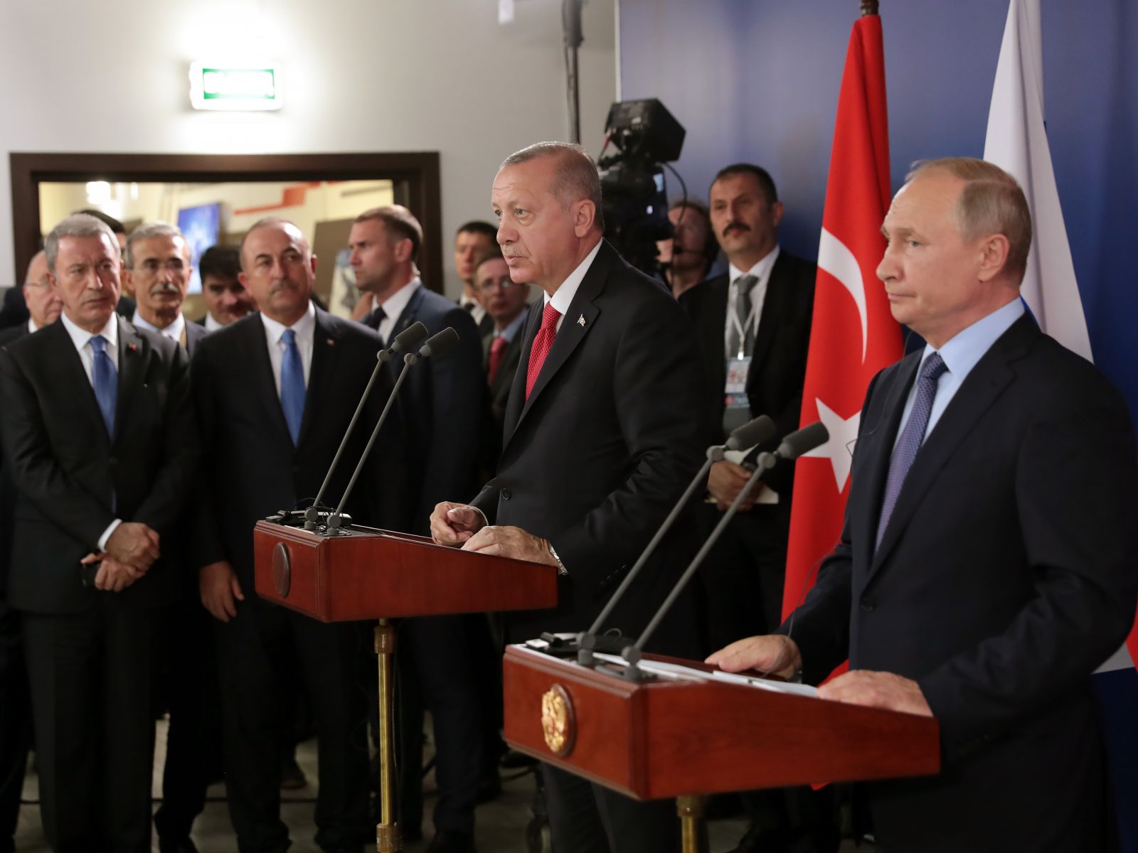 Cumhurbaşkanı Erdoğan, Putin’le bir araya geldi