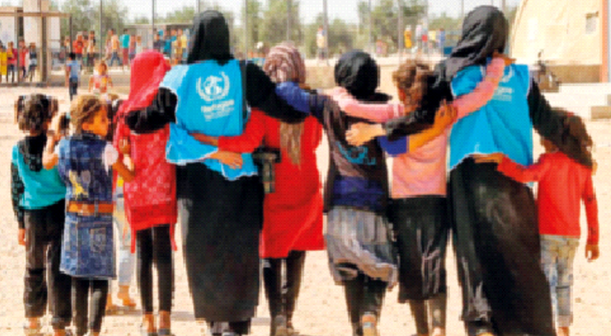 Savaşın çocukları için özel şenlik! Kalplerine dokunduk