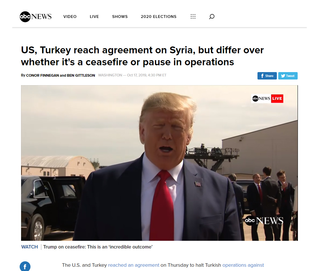 ABD basını mutabakatı böyle gördü: Erdoğan'ın Trump'a karşı zaferi