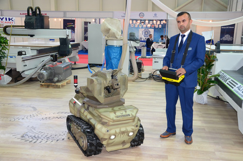 PKK ile mücadele için Türk yapımı uzaktan kumandalı robot