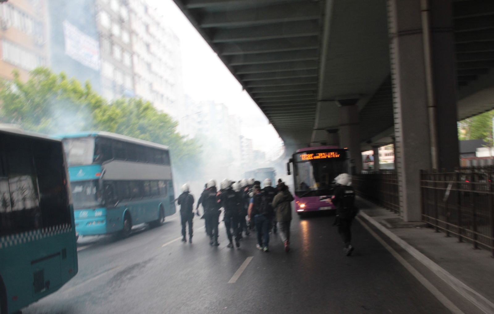 Mecidiyeköy savaş alanına döndü!