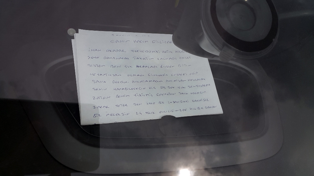 Sarıyer'de kendini asan adam, geride bu notu bıraktı!