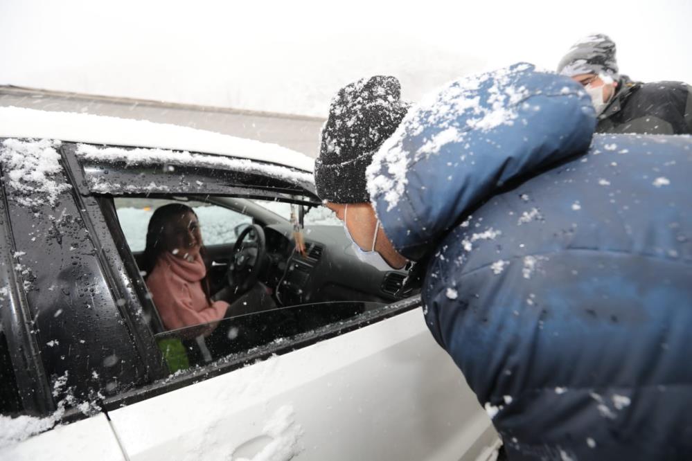 Kazadan kapanan D-650 karayolu 2 saat sonra trafiğe açıldı