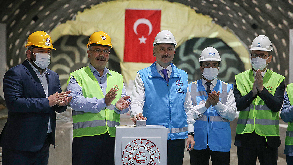 Halkalı-İstanbul Havalimanı metrosunun yüzde 60'ı tamamlandı