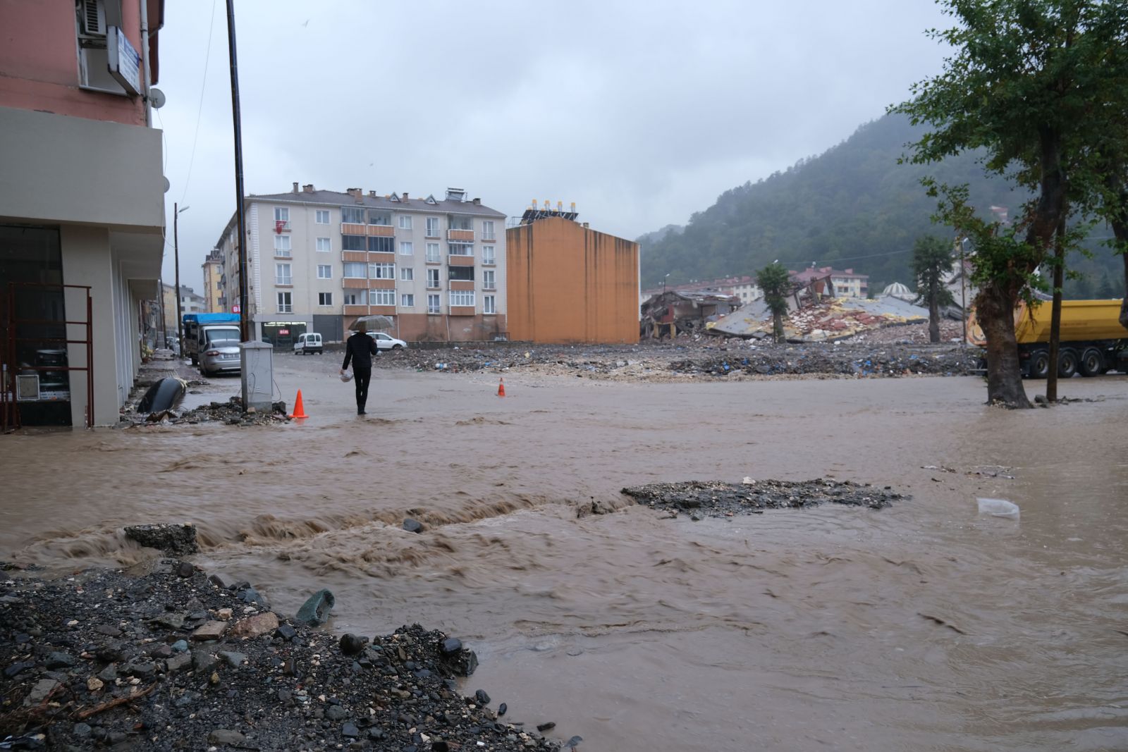 Bozkurt yeniden sular altında kaldı
