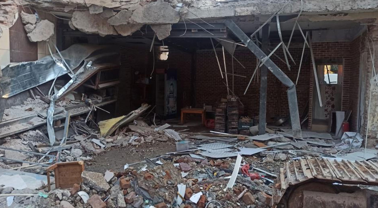 Malatya’da çöken binadaki hasar gün aydınlanınca ortaya çıktı