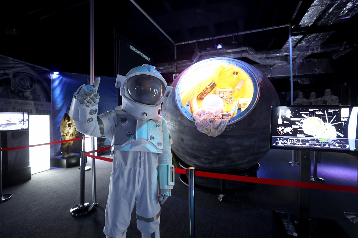 NASA Uzay Sergisi İstanbul'da kapılarını açtı