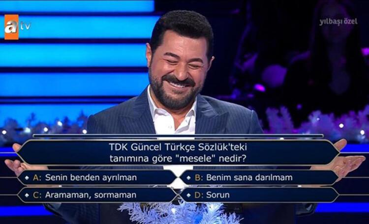 Şarkıcı Serkan Kaya Kim Milyoner Olmak İster’e damga vurdu!