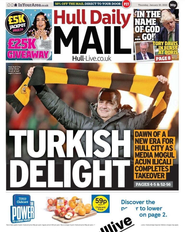 İngiltere basınında gündem Acun Ilıcalı! 11 yıllık saltanat sona erdi