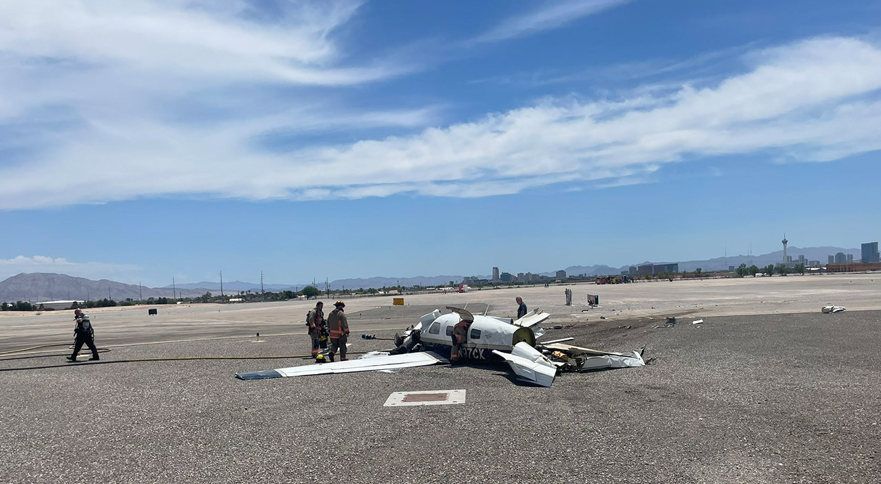 ABD'de 2 uçak havada çarpıştı: 4 ölü