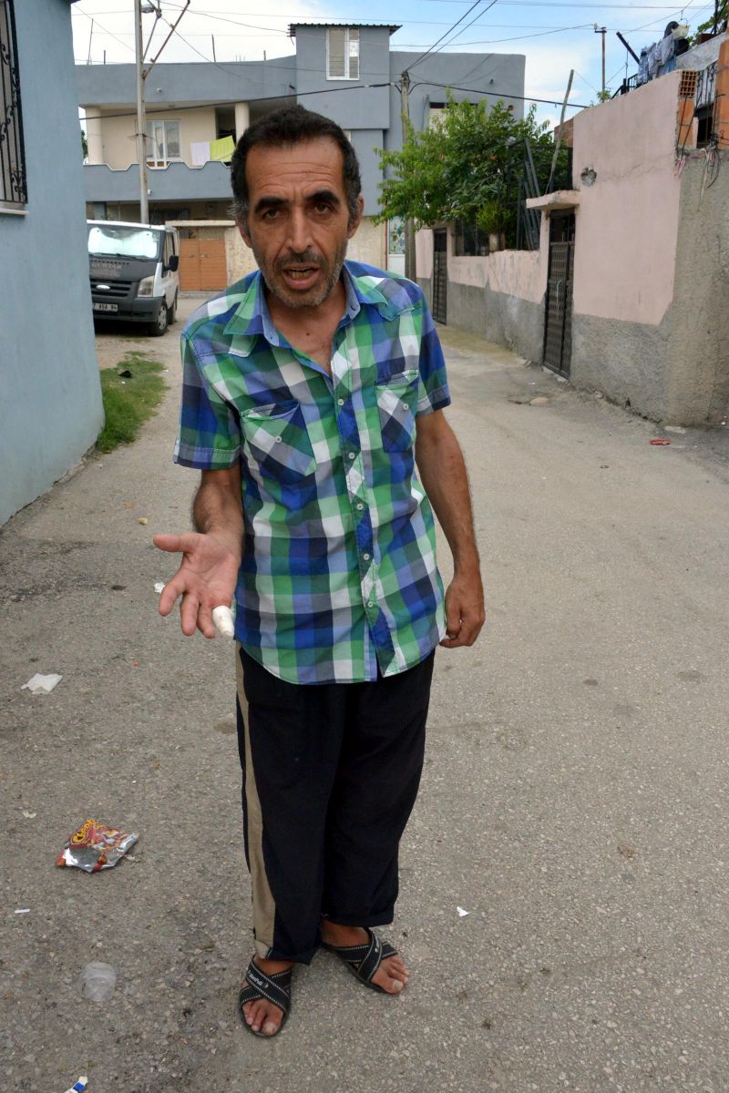 Kocasını döve döve hastanelik etti