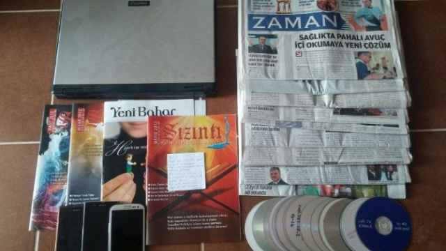 Midyat'taki PKK operasyonunda FETÖ'ye ait materyaller bulundu