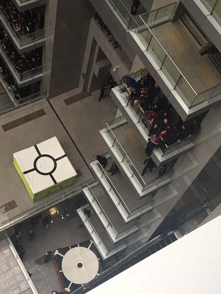 Çağlayan Adliyesi'nde intihar girişimi