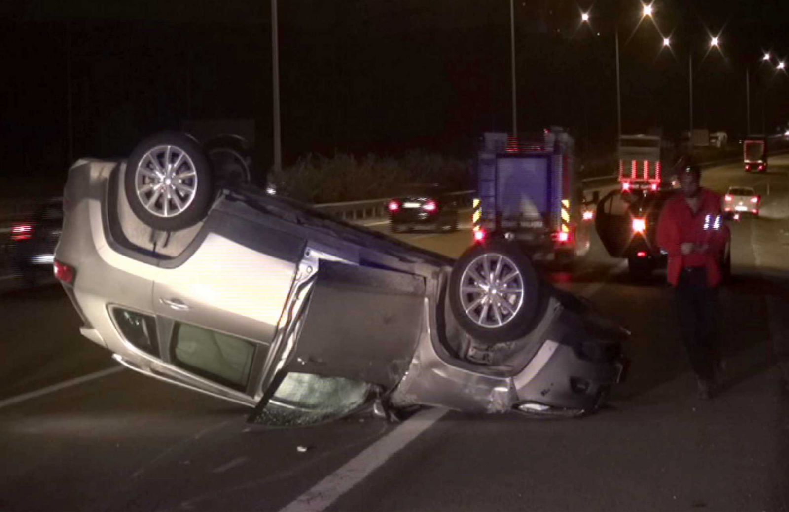 Bursa'da trafik kazası: 1'i ağır, 2 yaralı