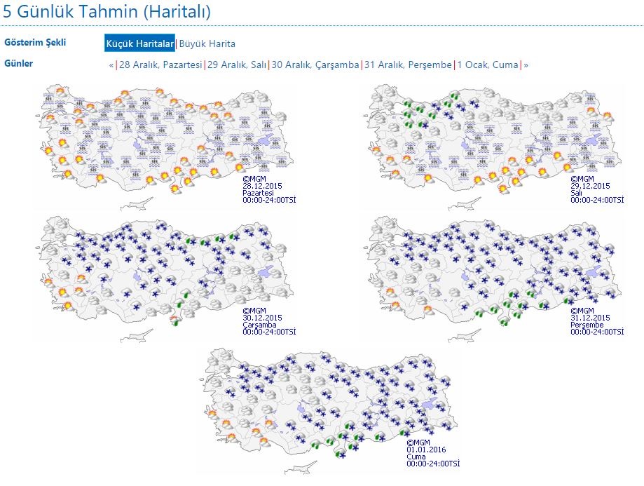 İstanbul'da 3 gün boyunca kar yağacak