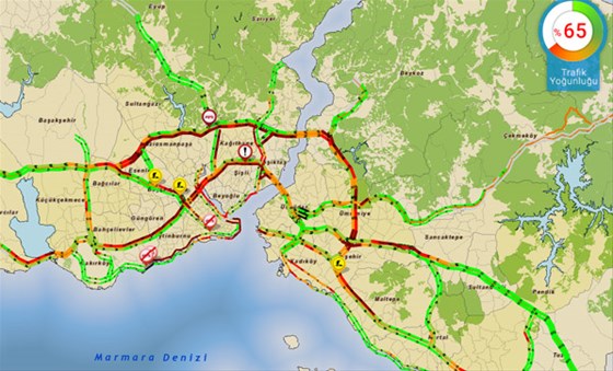 İstanbul'da trafik çilesi başladı!