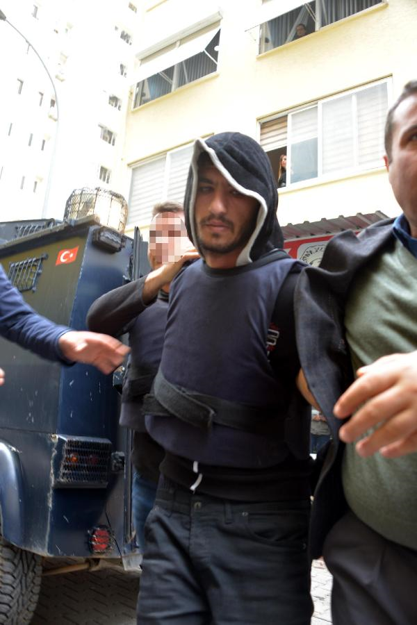 Polisi şehit eden PKK yandaşı adliyeye sevk edildi