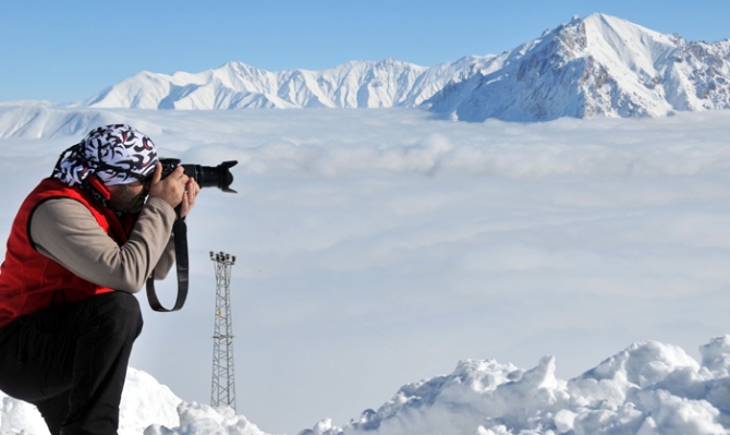 Bu manzarayı görenler şaşkına döndü!