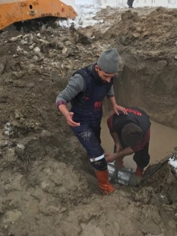 Eksi 15 derecede çalışıyorlar