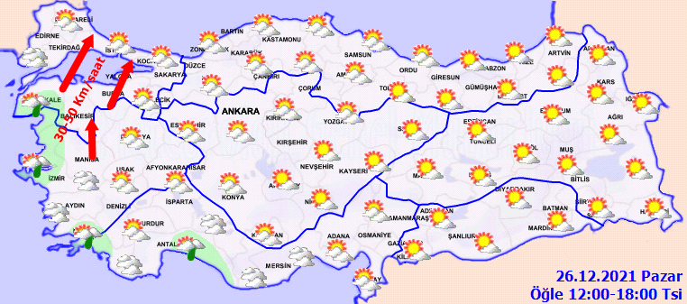Meteoroloji uyardı: Buzlanma ve don yaşanacak