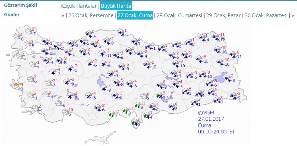 İstanbul’da kar yağışı etkisini arttırdı (Meteoroloji uyardı)