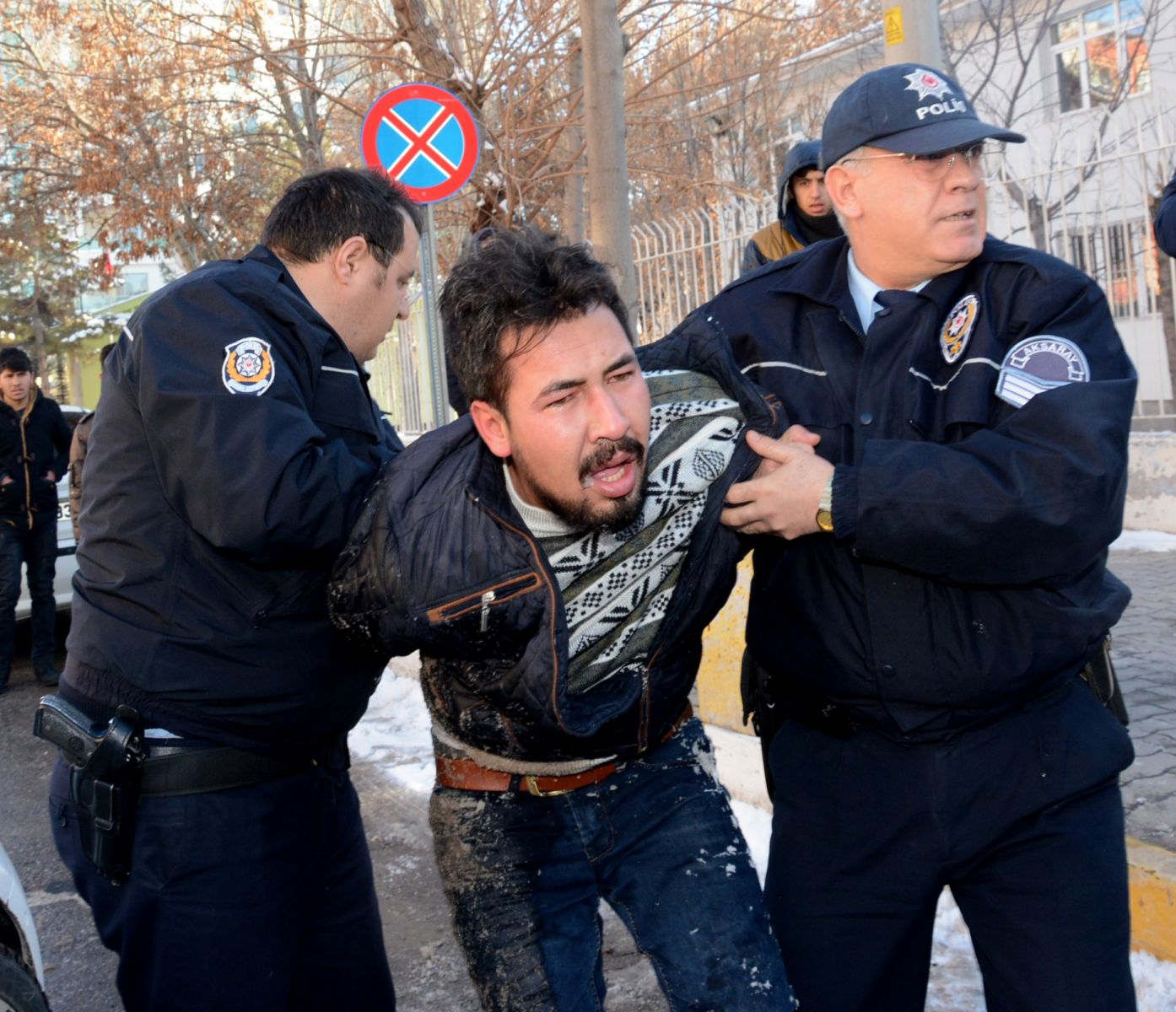 Aksaray'da hareketli saatler!