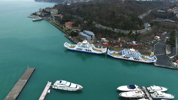 İstanbul Boğazı'na arabalı vapur hattı çalışmaları tamamlandı