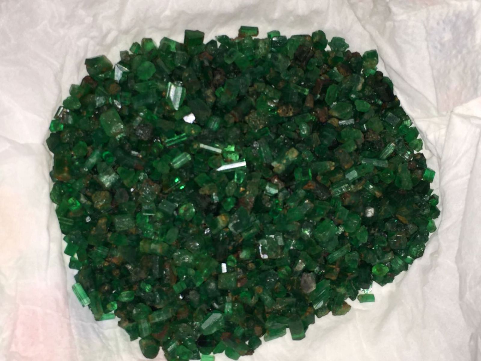 İstanbul’da kaçak zümrüt operasyonu