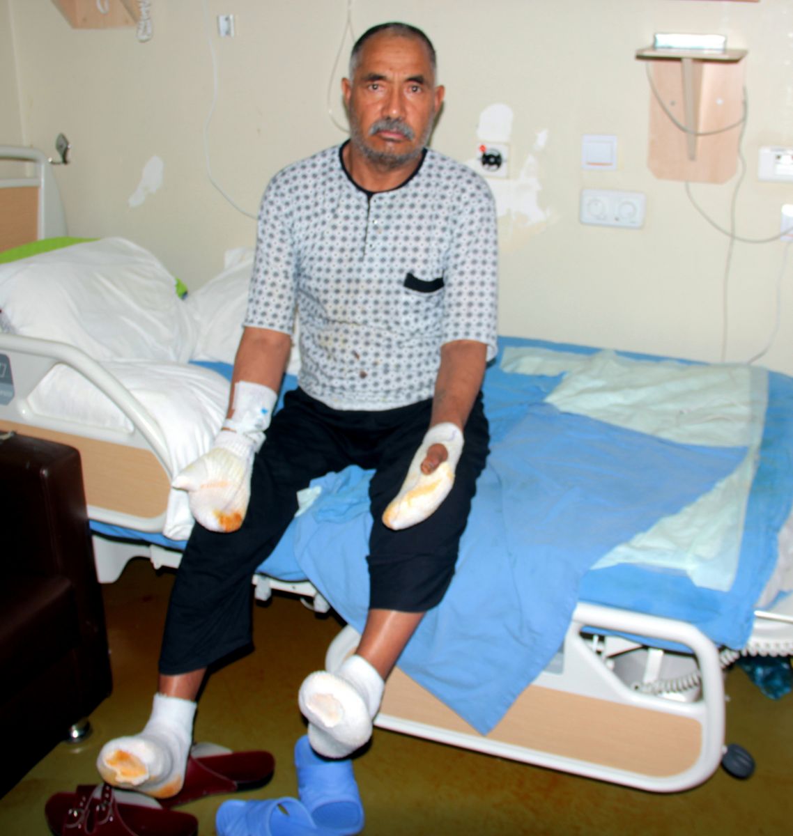 17 yaşındaki Pakistanlı genç Erzurum'da donarak öldü