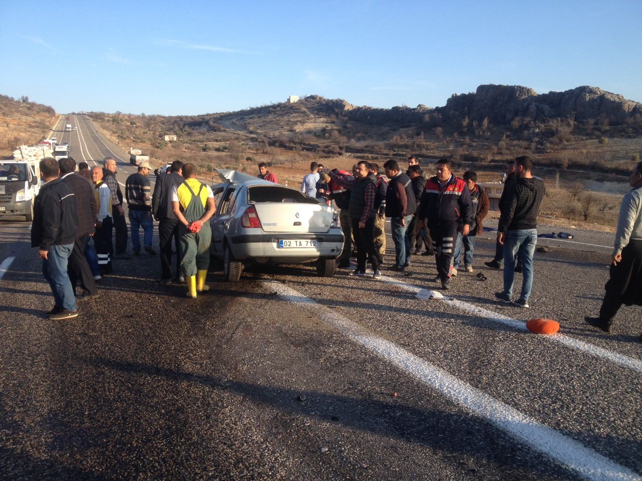 Adıyaman Gölbaşı'nda feci kaza: 4 ölü