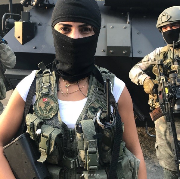 Sabriye'den Maçka'da JÖAK Timleri'ne moral ziyareti