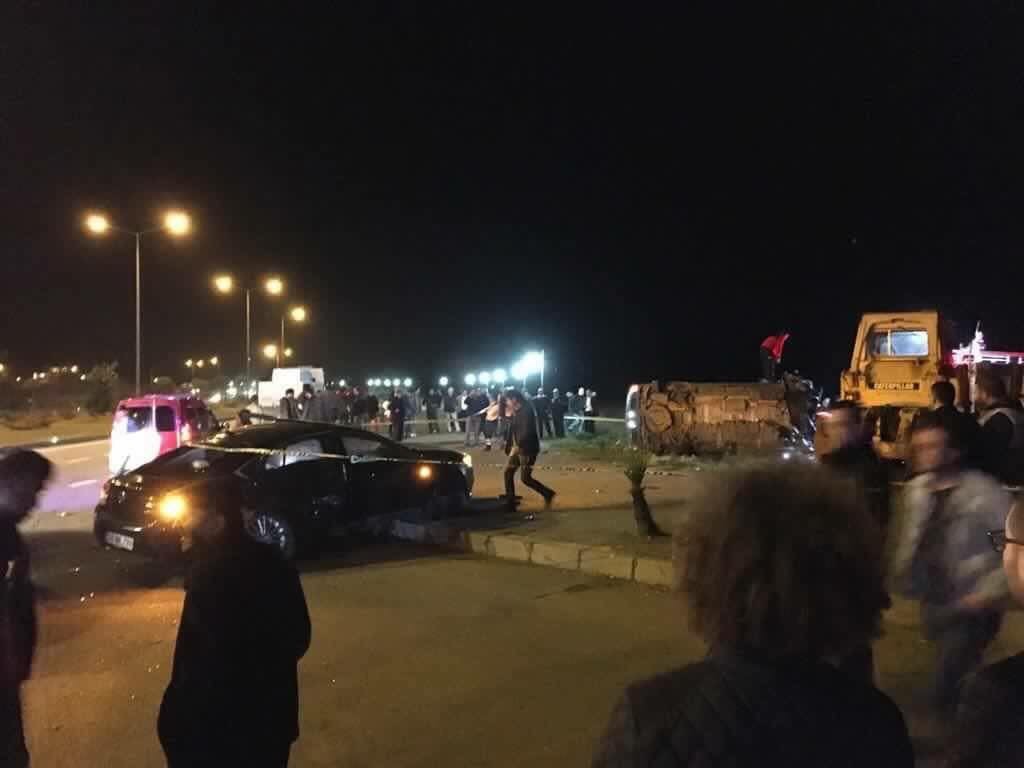 Cumhurbaşkanı Erdoğan’ın koruma köpeklerini taşıyan minibüs Görele’de kaza yaptı: 4 yaralı