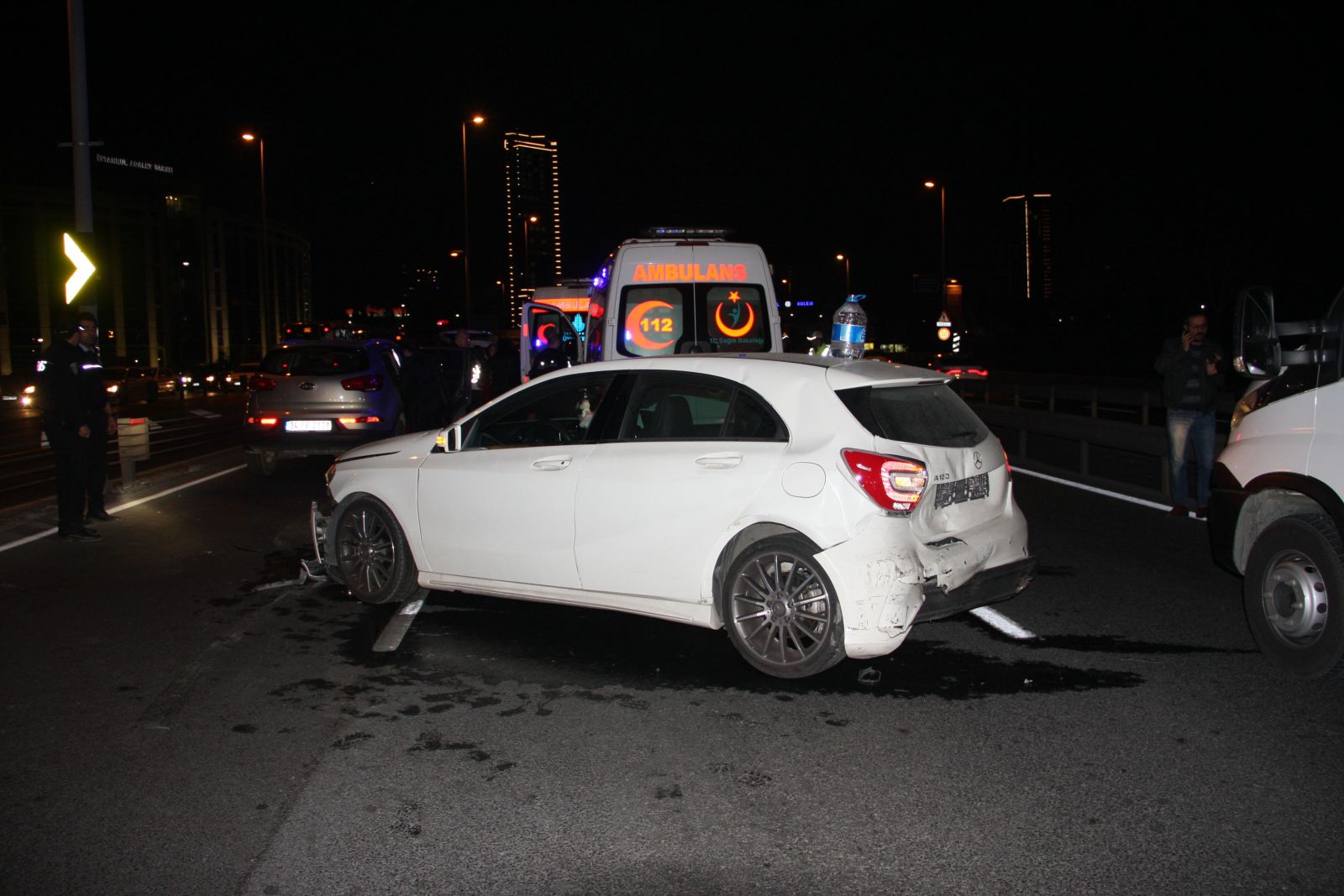 İstanbul'da zincirleme kaza