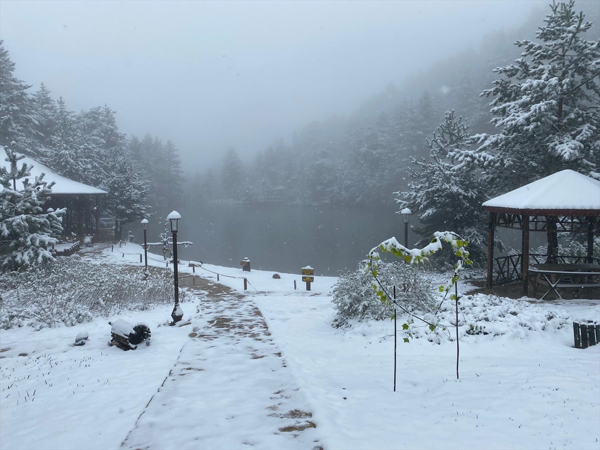 Gümüşhane, Ordu ve Giresun'un yüksek kesimleri beyaza büründü
