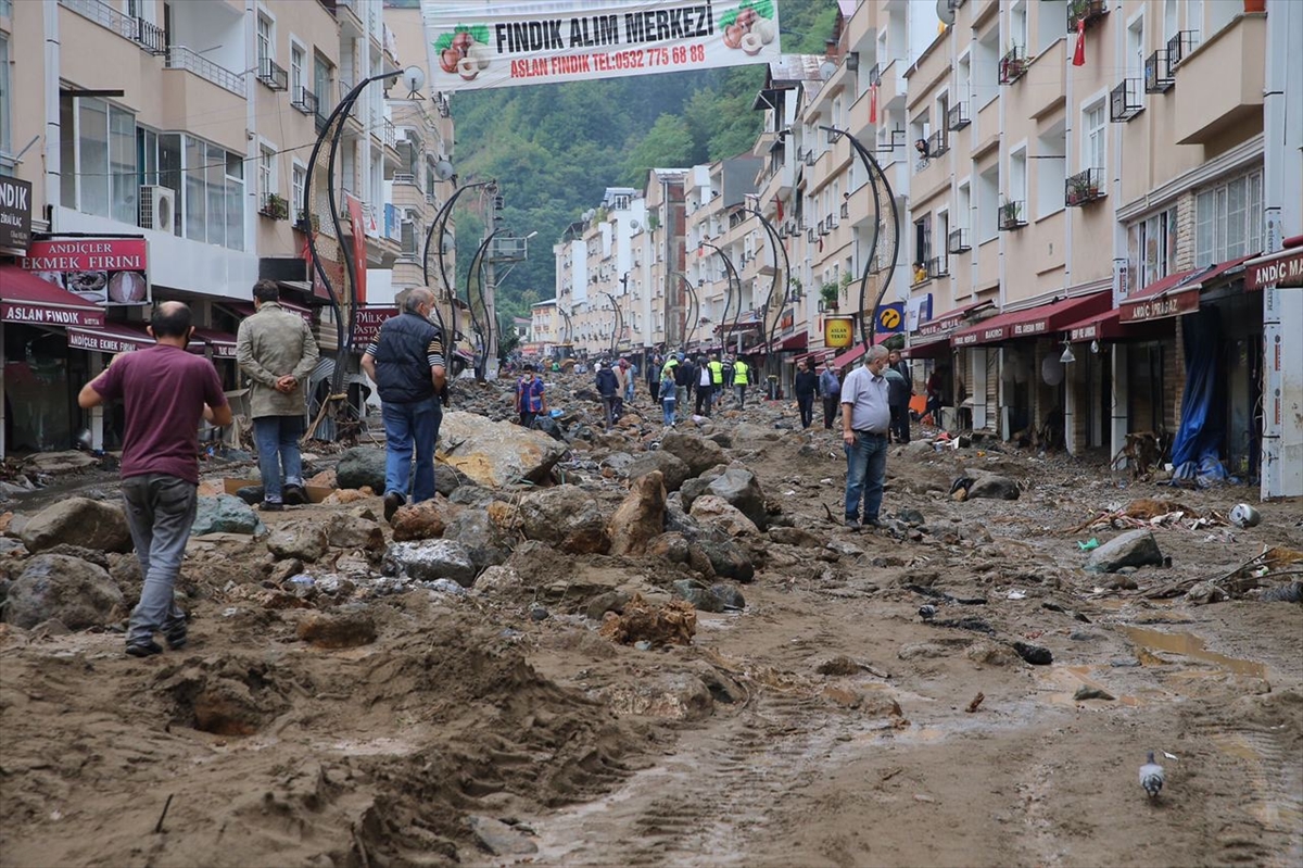 Giresun'daki sel felaketinde 7 kişi hayatını kaybetti