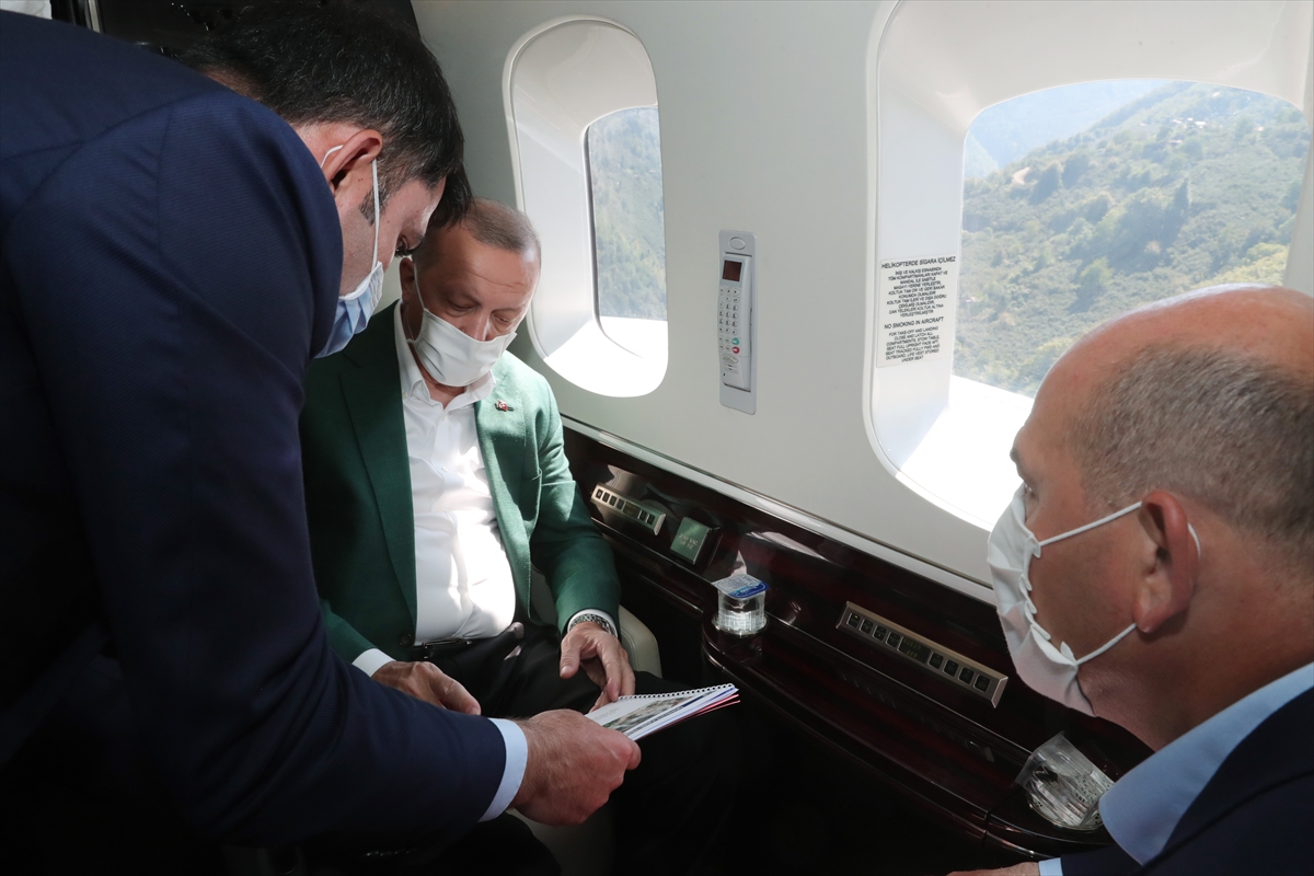 Cumhurbaşkanı Erdoğan Giresun'da