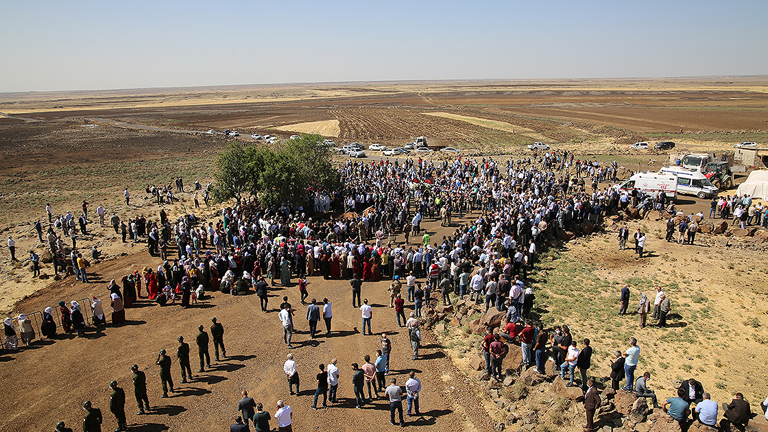 Irak'ın kuzeyinde şehit olan Uzman Çavuş Temelli son yolculuğuna uğurlandı